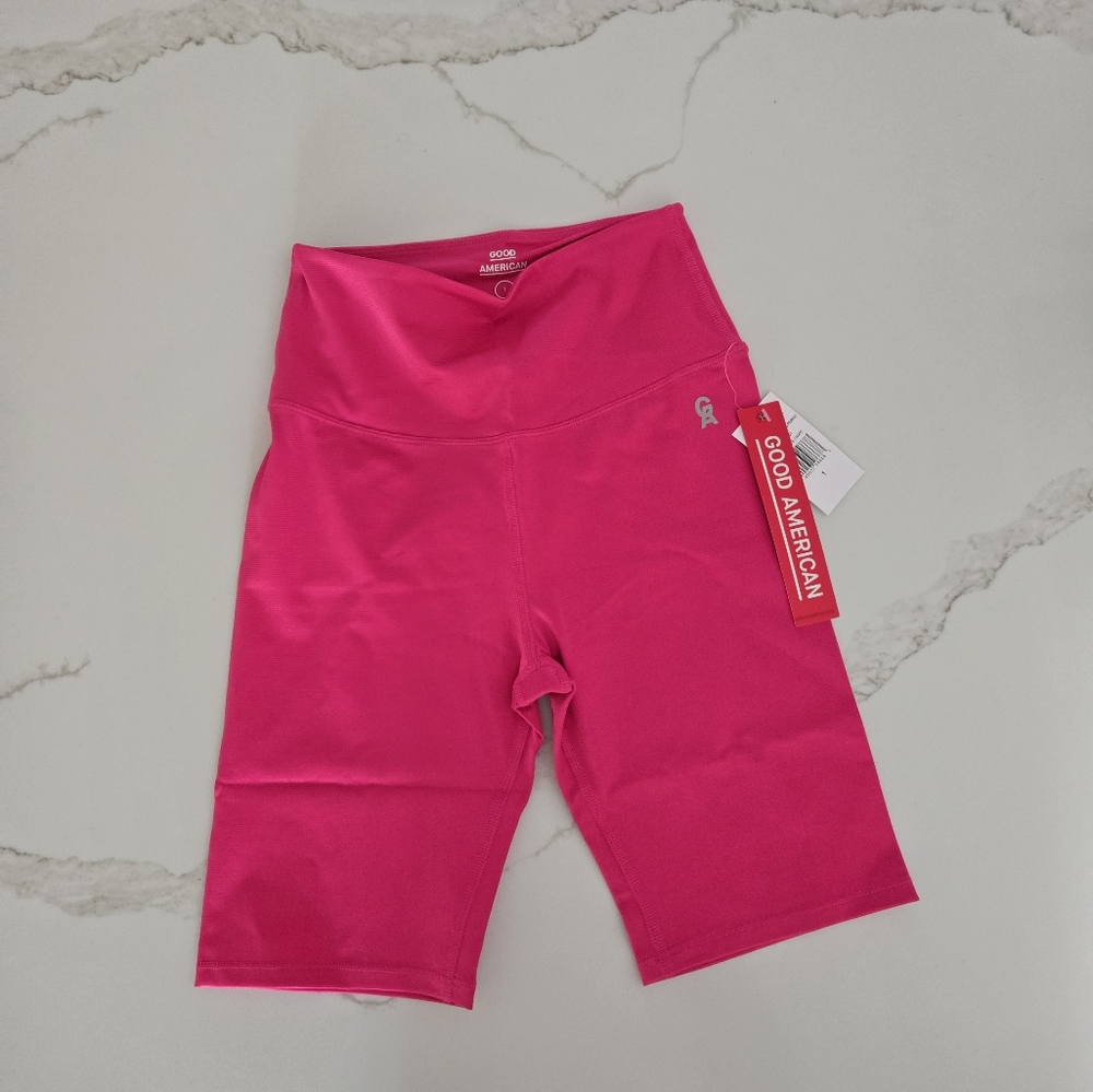 NWT Good American Bike Shorts